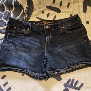 Arizona Jean Company Women's Deep Indigo Jean Shorts